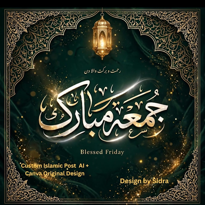 design islamic posts for social media