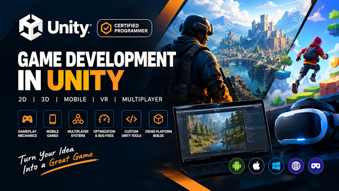 do unity game development
