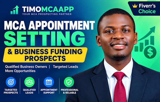 provide exclusive mca appointment setting leads