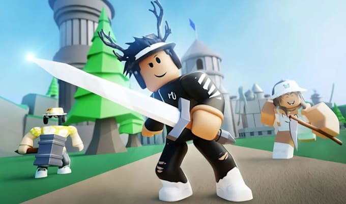 create 3d roblox games, gui, vfx, maps, weapons, and assets