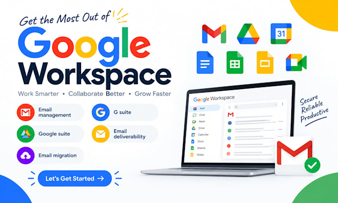 handle g suite google suite email management, deliverability