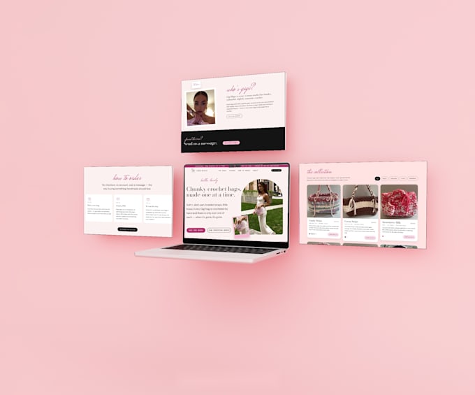 design and develop a website