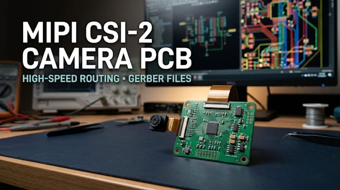 design mipi csi 2 camera fpc cmos d phy pcb and high speed embedded hardware