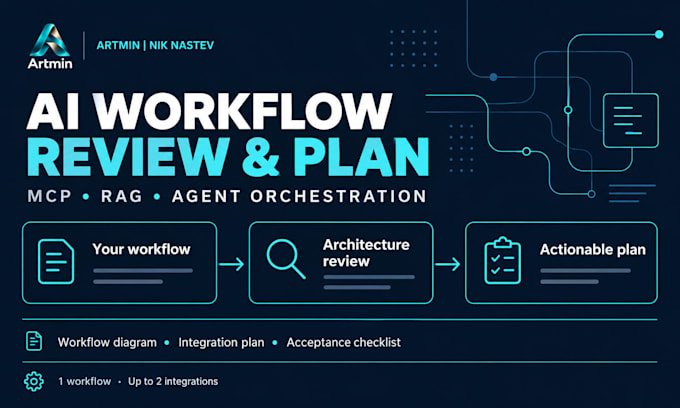 review and plan your mcp and rag ai agent workflow