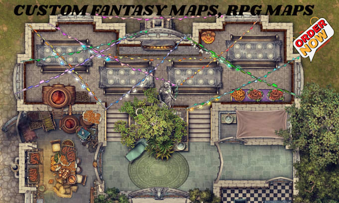 create custom maps,rpg maps,and game map designs