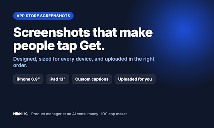 design app store screenshots that convert for your ios app