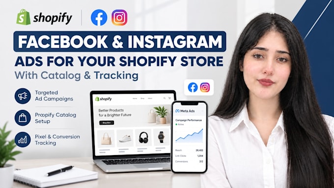 launch facebook ads for your shopify store with catalog and tracking