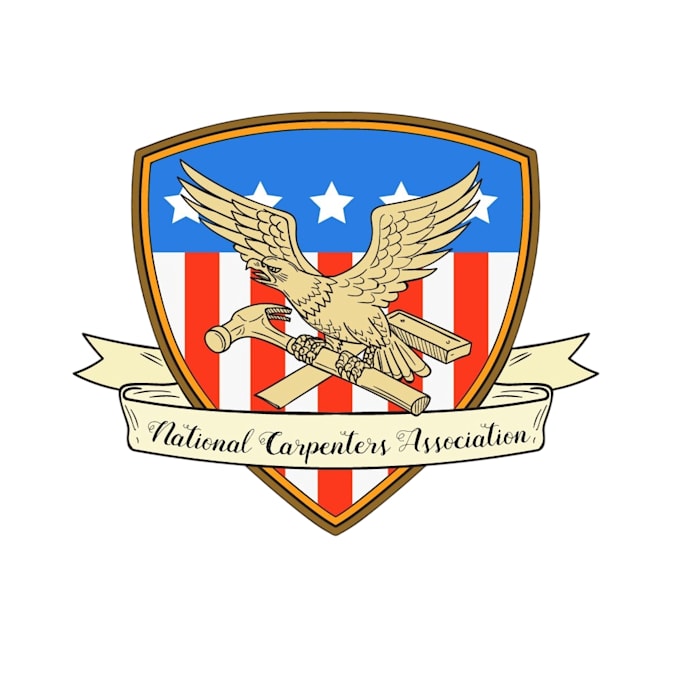 design clean military badge patch round sticker label