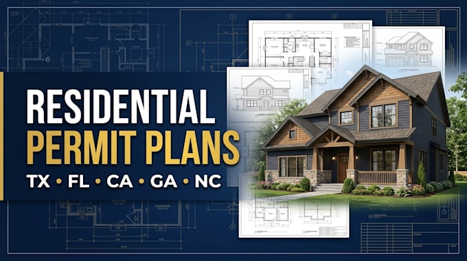 prepare residential construction drawings for building permits