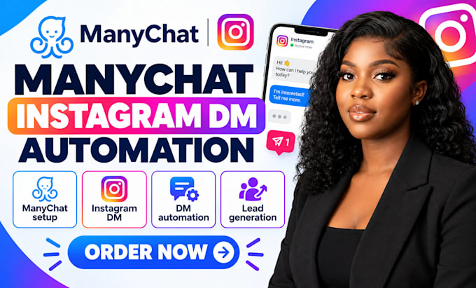 setup manychat dm automation lead capture comment reply funnel setup flows