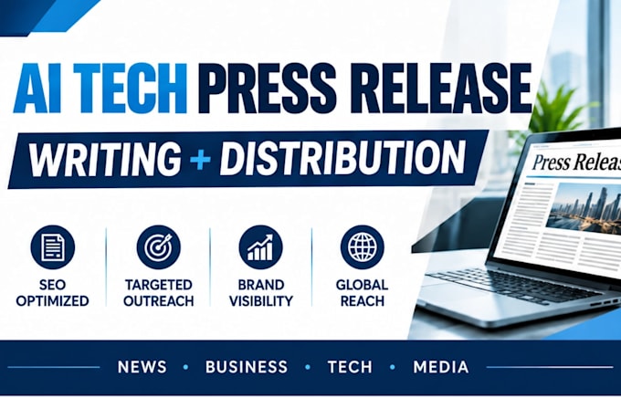 do ai tech press release writing pr distribution submit press release