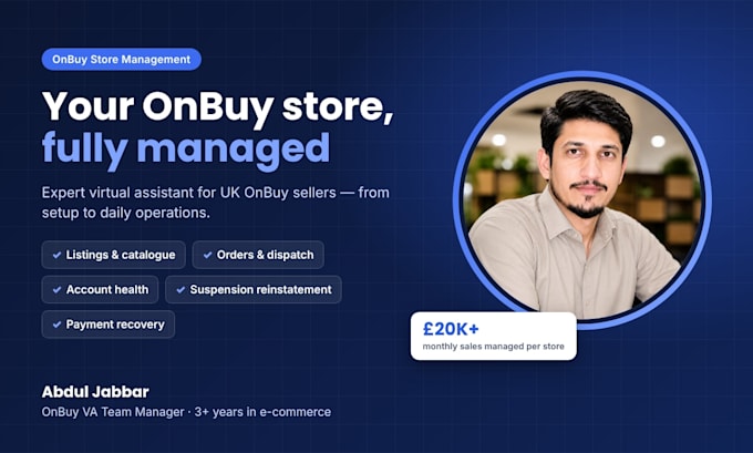 be your onbuy virtual assistant