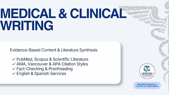 do medical fact checking and scientific proofreading