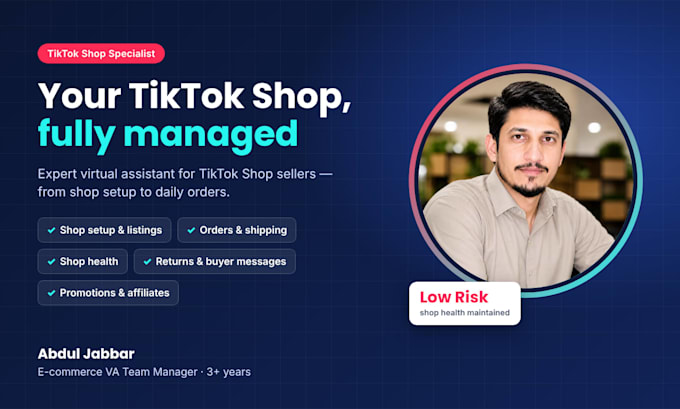be your tiktok shop virtual assistant