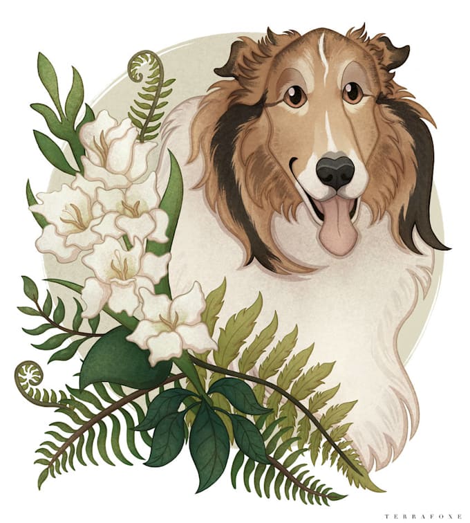draw a pet portrait