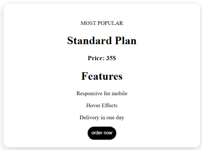 create modern responsive html css web cards and forms