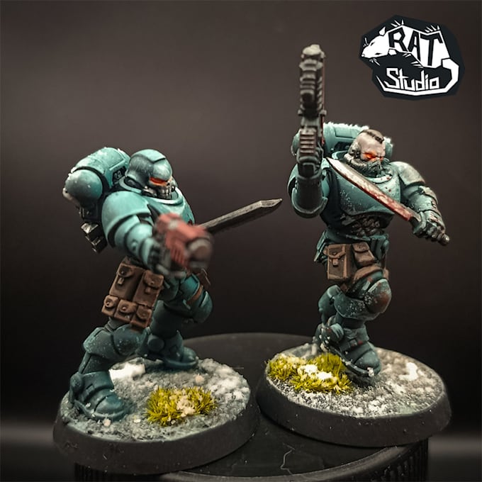 paint your tabletop miniatures