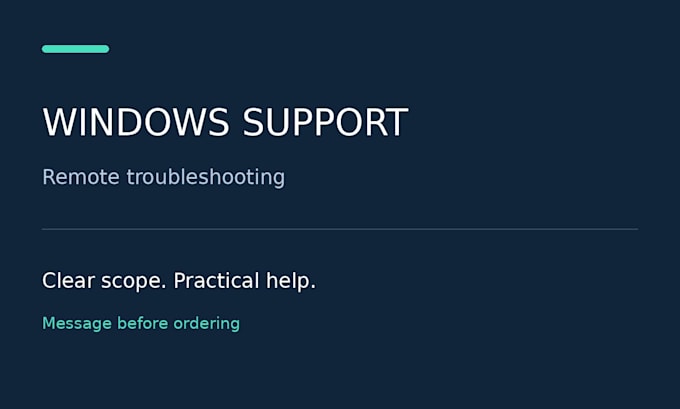 troubleshoot windows PC errors and slow performance remotely