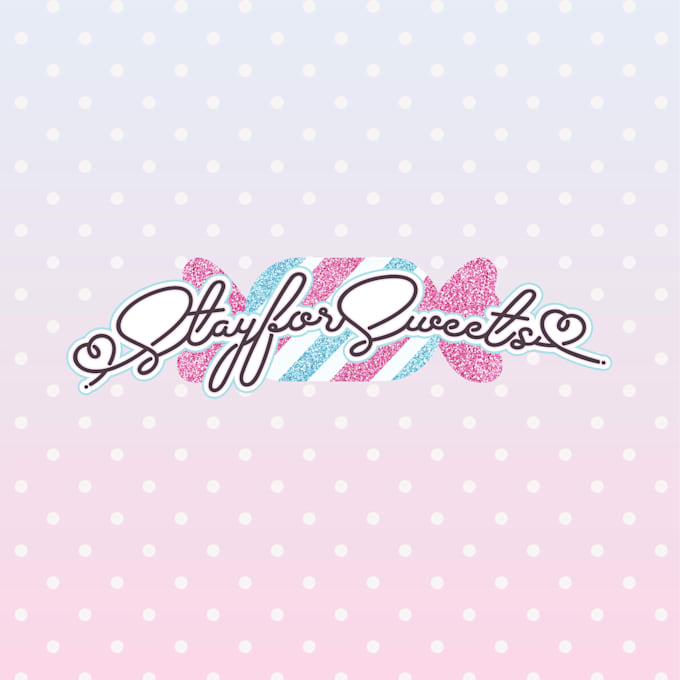 create a sweet, kawaii inspired custom logo for you