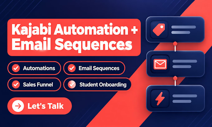 set up kajabi automation, email sequences and funnels