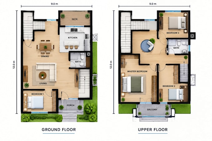 design PDF to autocad dwg floor plans, blueprint redrawing and 2d cad drafting
