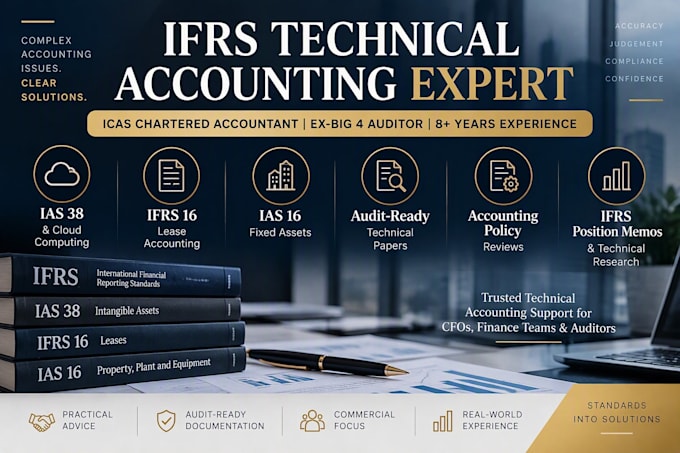 prepare audit ready ifrs technical accounting papers