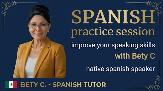 help you practice spanish with a native speaker