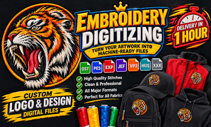 create embroidery digitizing emb file