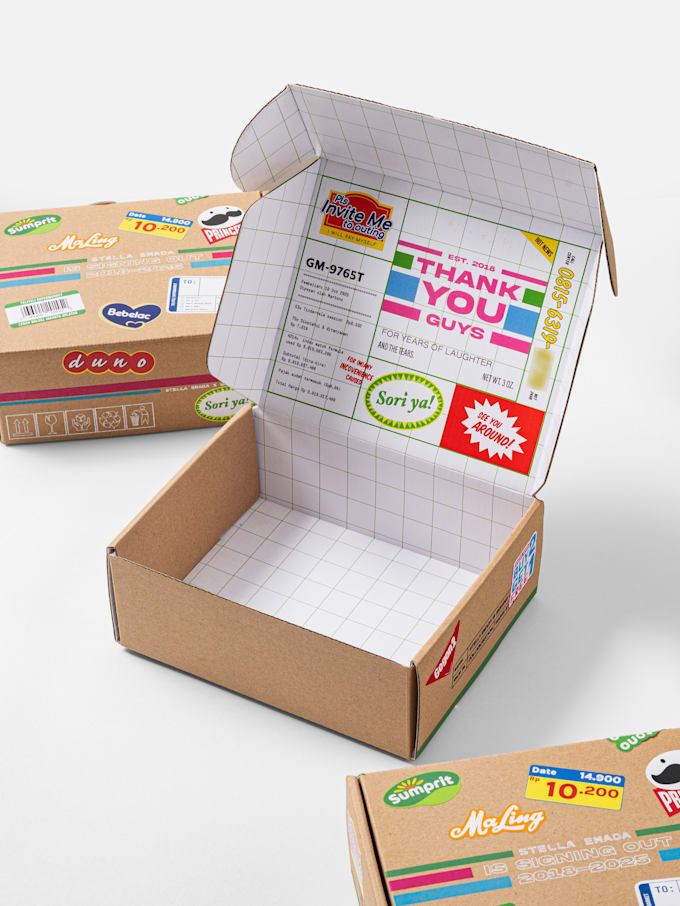 create custom shipping box, rigid box, mailer box, subscription box, box dieline