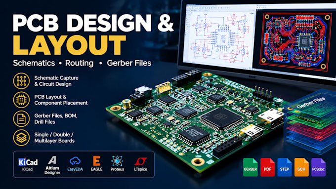 pcb design and layout specialist and hardware product engineer