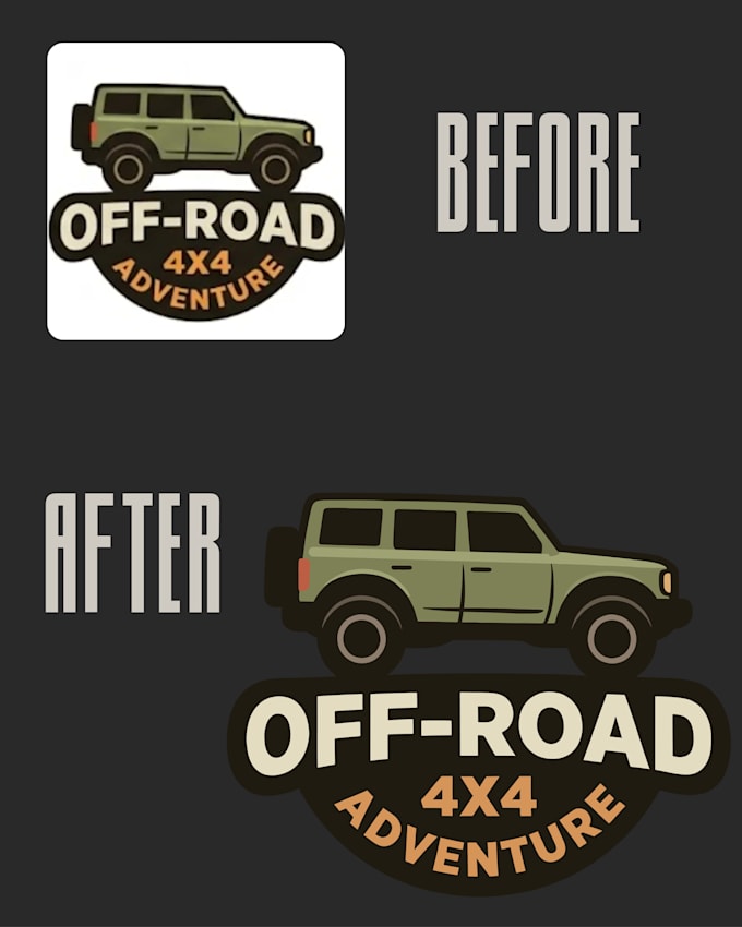 professional manual vector tracing and logo cleanup