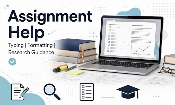do your assignment work typing formatting and research work