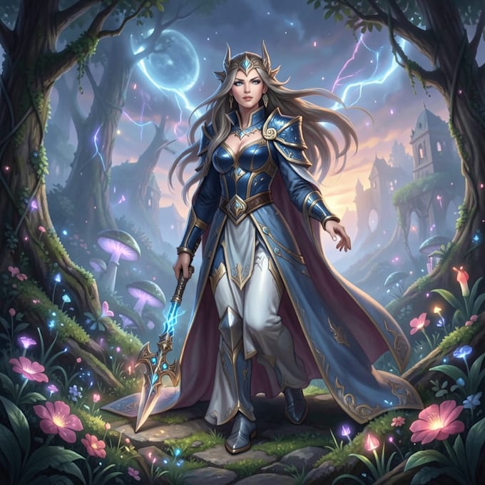 fantasy worlds and enchanting ai artwork