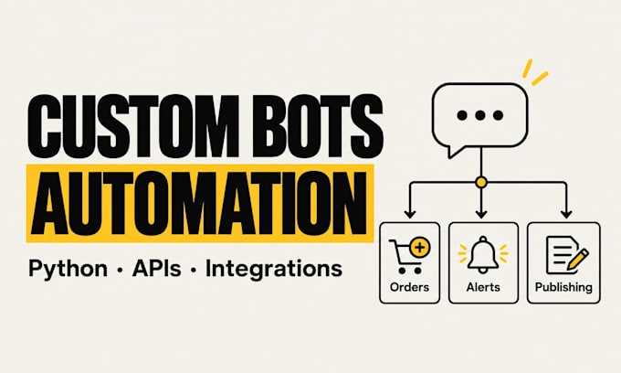 build custom chatbots and automation