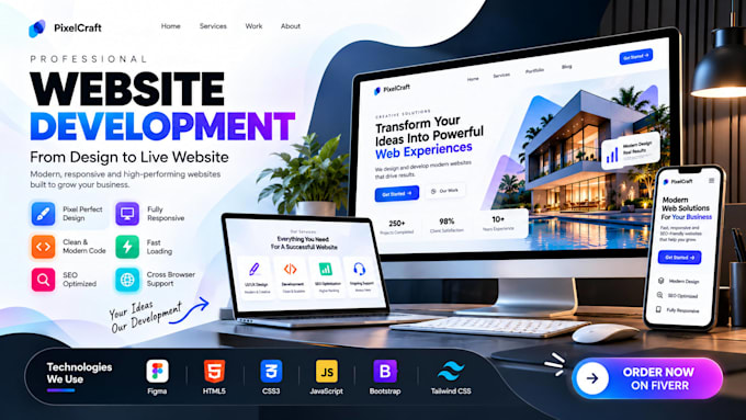 convert PSD, figma, image to wordpress website with elementor