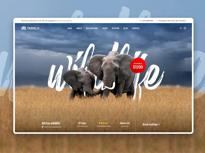 create a clean and modern wordpress business site