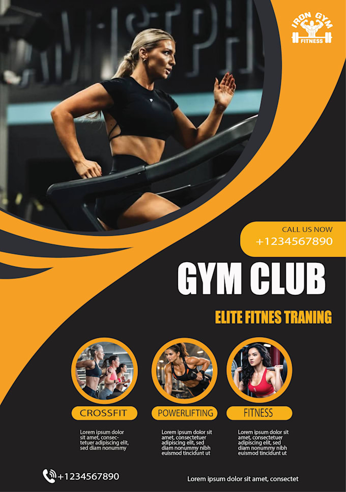 design professional and eye catching flyers