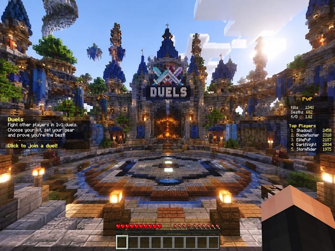 build a custom minecraft map for your game