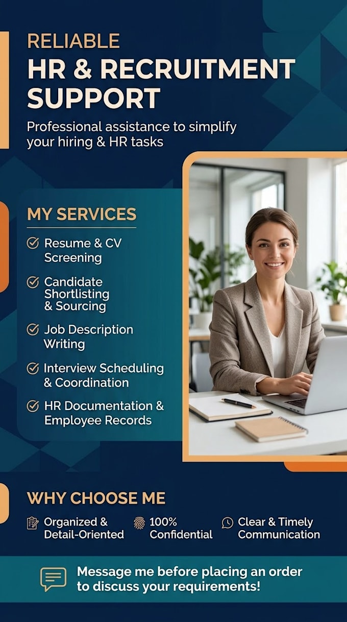 provide HR and recruitment support