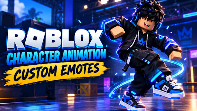 create roblox character animations, 3d emotes and game animation packs