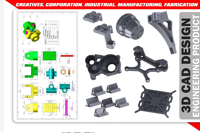 provide mechanical design, dfm engineering, and functional product prototype