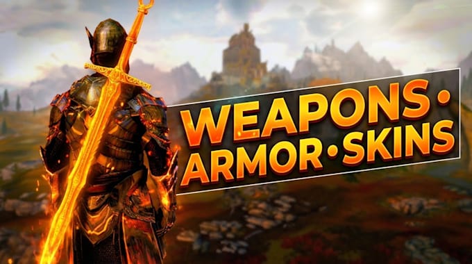 create custom skyrim and fallout mods, weapons, armor, assets, and skins