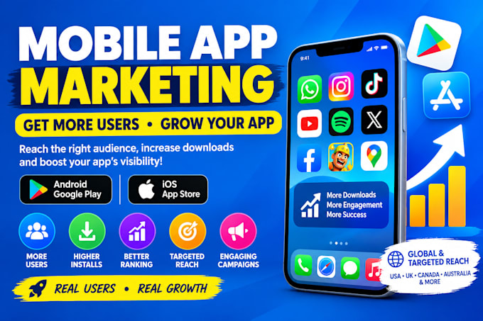provide 1000 USA app users for your mobile app