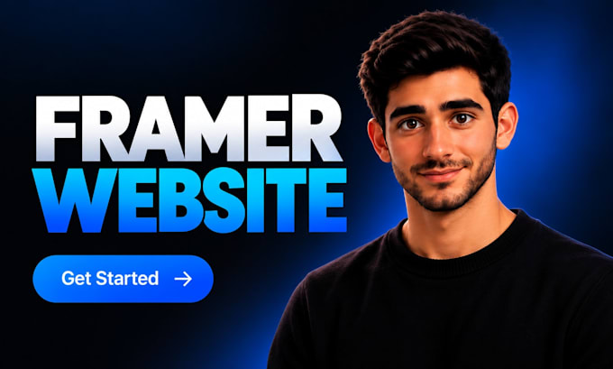 design and develop a modern converting framer website as a framer redesign