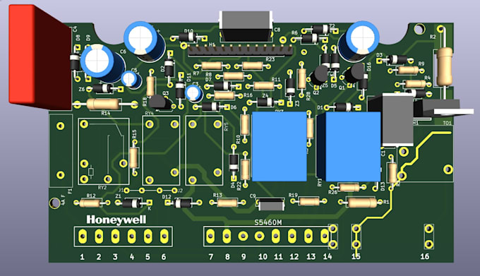 reverse engineer your pcb and recreate the schematic and layout