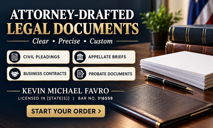 draft probate petitions, estate documents, and inheritance papers
