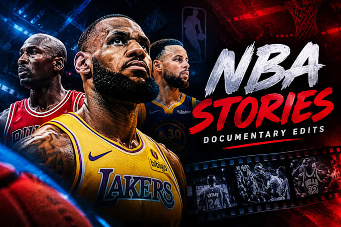 edit nba documentary videos and basketball players