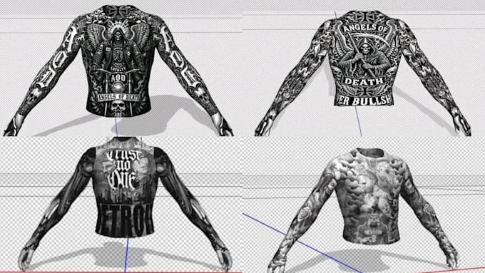 make tattoos for your gta 5 fivem server