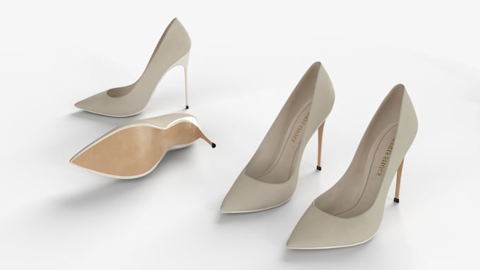 create custom 3d shoe and sneaker models