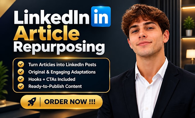 linkedin article repurposing into engaging posts for coaches and consuitants